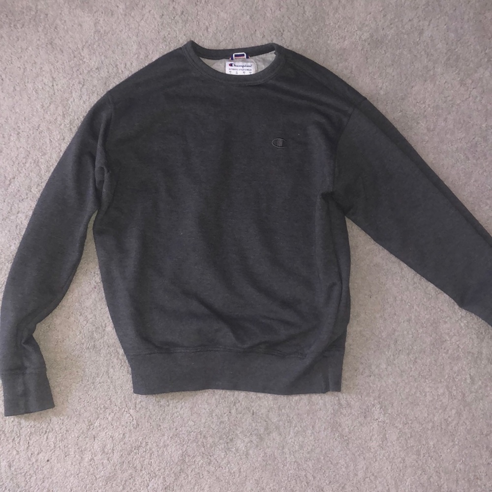 Champion Crenewck Men’s Gray Sweatshirt